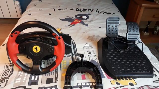 Déballage du volant thrustmaster ferrari racing wheel pc смотреть онлайн