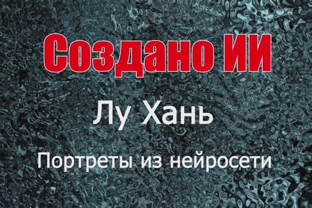 Лу Хань (Lu Han) - портреты из нейросети. Создано ИИ смотреть онлайн