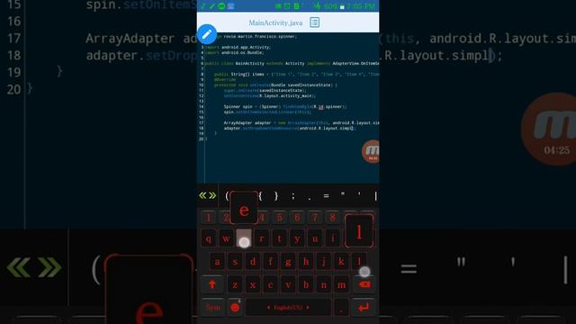 How to use Spinner? (Android JAVA) смотреть онлайн