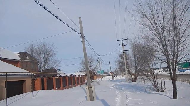 Уральск | улица Алаш с перекрёстка с Объездной