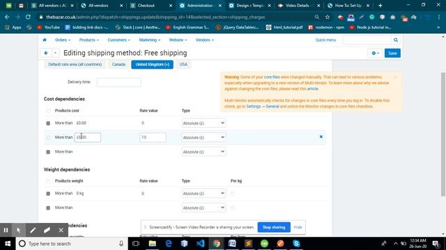 how to set shipping for minimum price cs-cart смотреть онлайн