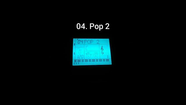 Casio CTK-541 Keyboard's Rhythms With Chords Part 1