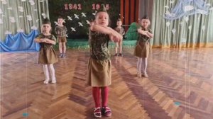 С Днём Великой Победы! Танец Военное Поппури #9мая #ДеньПобеды #Помним#Гордимся #спасибодедузапобед