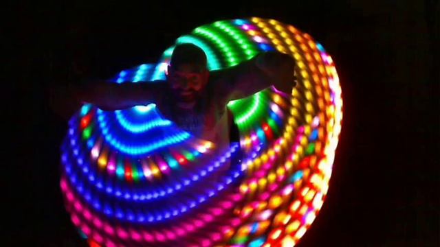 NEW! 10-color Rainborion's Belt LED Hoop from Cosmic Hooper смотреть онлайн