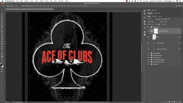 PHOTOSHOP TUTORIAL | How to Design a Nautical Themed Playing Card смотреть онлайн