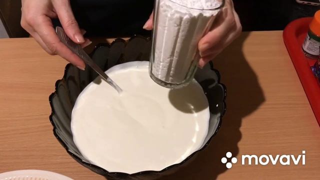 Холодный сметанный десерт ? смотреть онлайн
