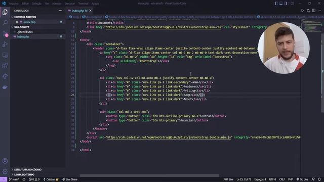 Recriando a OLX - Aula 2 - Cabeçalho da Página смотреть онлайн