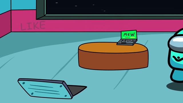 EVERY DAY AMONG US LIFE ANIMATION 12 CYAN YELLOW RED смотреть онлайн