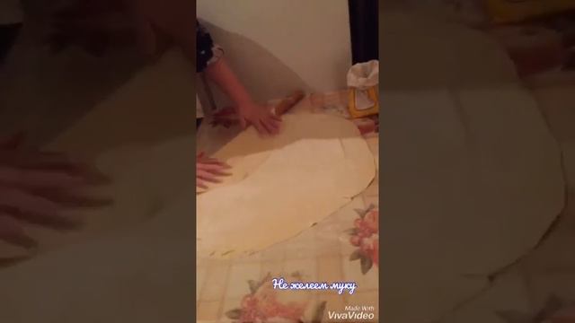 Лайфхак как быстро раскатать теста за 4минуты