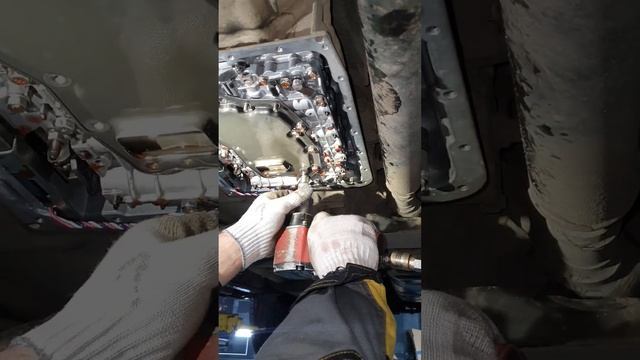 Полная замена масла в АКПП на автомобиле Ниссан Патфайндер в Техцентре Коуш ВДНХ. #автосервис