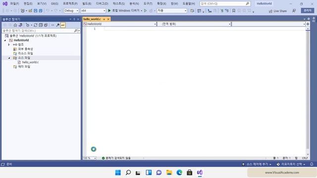 C 언어 개발 환경 구축 with Visual Studio 2022 설치 смотреть онлайн