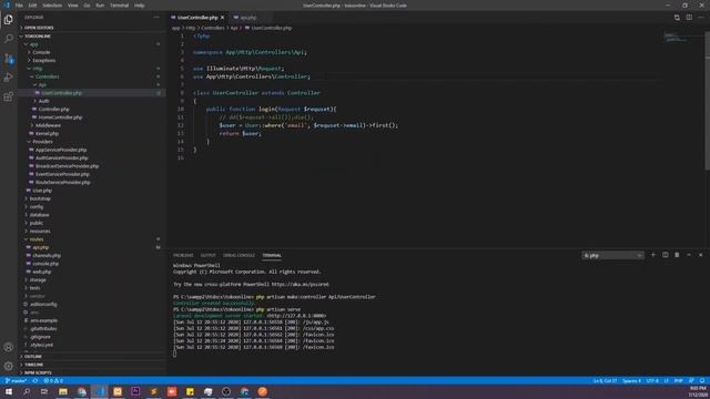 Tutorial 10 (Create API Login Laravel):Membuat Aplikasi Toko Online Android + WebAdmin смотреть онлайн