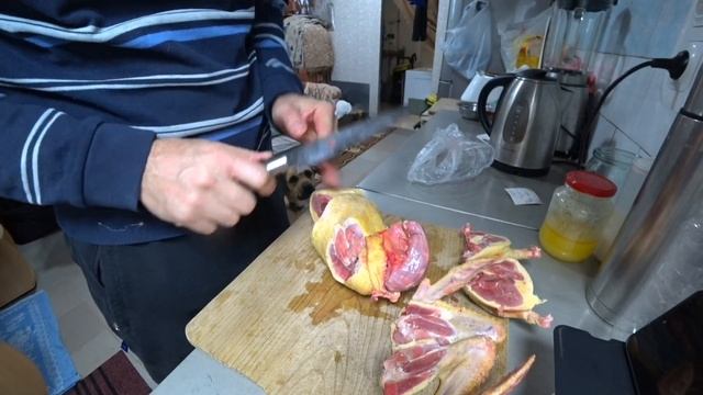 Суп из домашней утки в мультиварке в гараже. смотреть онлайн