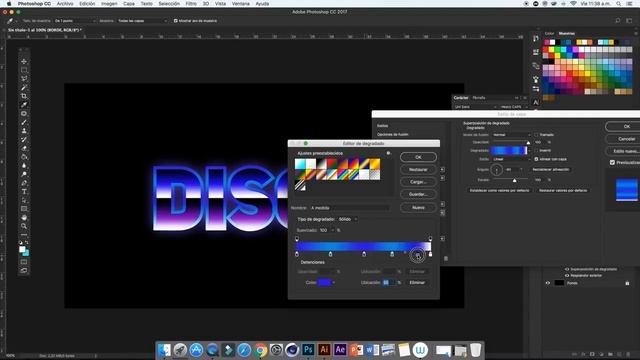 Photoshop Tutorial | Efecto Texto DISCO Retro | DISCO Retro Style Text Effect смотреть онлайн