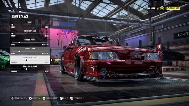 Ford Mustang GT Foxbody '90 Build - Need For Speed Heat - UNITE смотреть онлайн