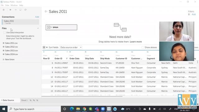 How to Work with Multiple Tables in Tableau? | Learn 2 Visualize | Episode 5 | IvyProSchool смотреть онлайн