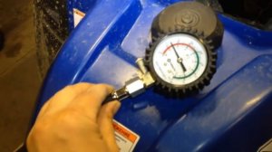 Проверка давления топливного насоса квадроцикла CFMOTO X6