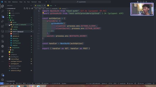 SESI8 - FItur User AUTH Login System | Next JS 2023 смотреть онлайн