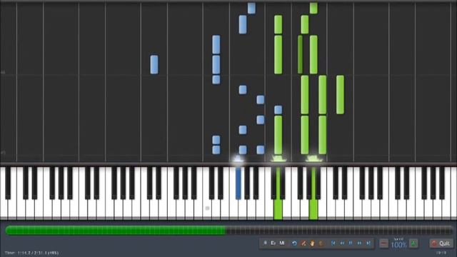 Sword Art Online (ソードアートオンライン) - Luminous Sword (Piano Synthesia) смотреть онлайн