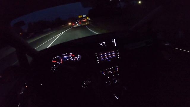 2021 VOLKSWAGEN TOURAN 1.5 TSI 150 PS NIGHT POV AUTOBAHN DRIVE KAISERSLAUTERN (60 FPS) (GPS) смотреть онлайн