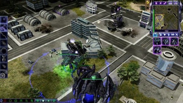 Command & Conquer 3 Tiberium Wars мод Tiberium Essense бой 2х2.#cnc #commandandconquer