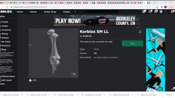How To get free korblox legs 2021