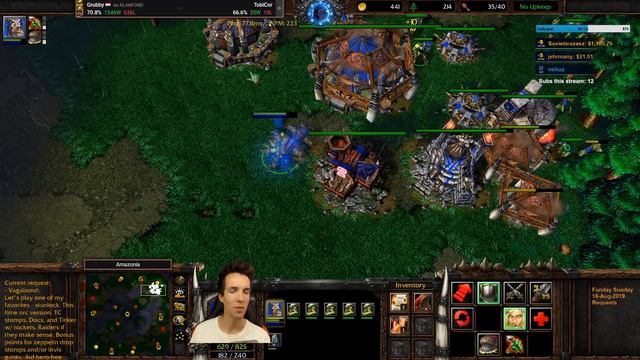 Grubby | "Mass Stuns vs Mass Hunts" | Warcraft 3 | ORC vs NE | Amazonia смотреть онлайн