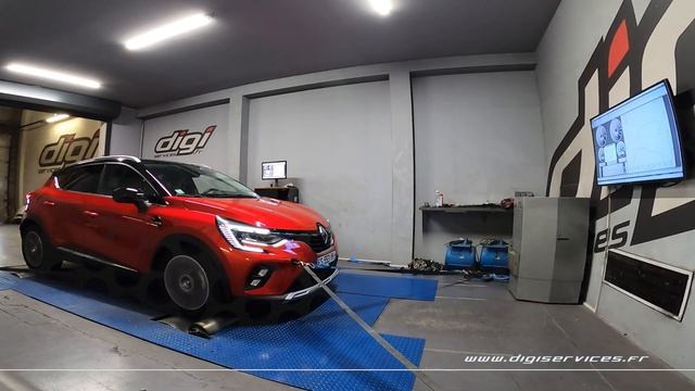 Renault Captur 1.5 Bluedci 95cv Reprogrammation Moteur @ 141cv Digiservices Paris 77 Dyno смотреть онлайн