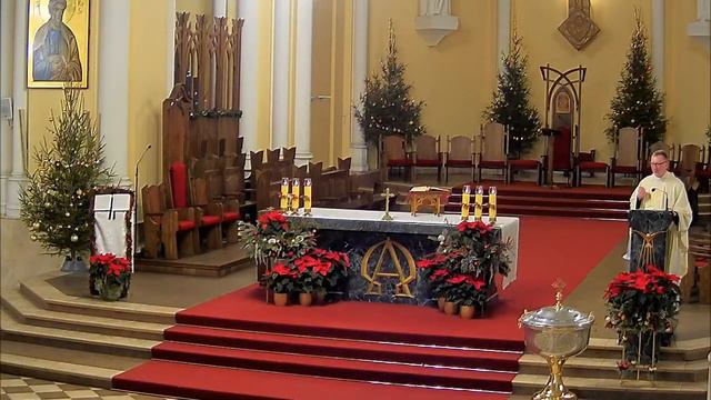 Св. Месса 09.01.2022 в 20:00 смотреть онлайн