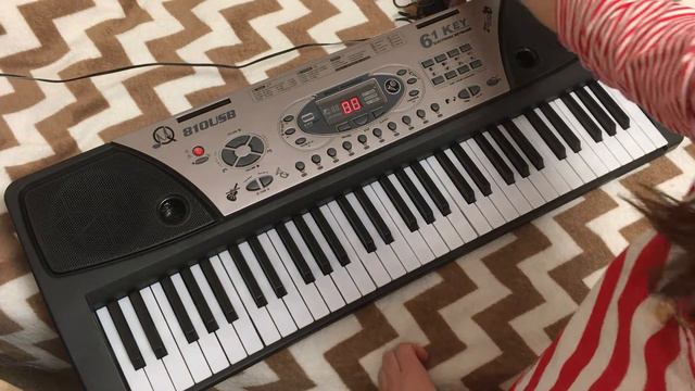 РАСПАКОВКА ПОСЫЛОК.Детский СИНТЕЗАТОР. MQ 810 Usb.