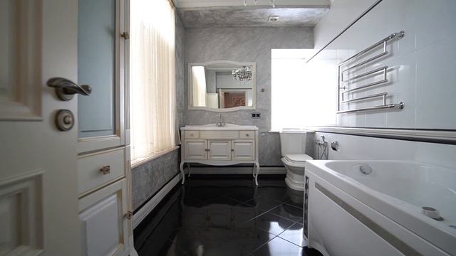 Таунхаус с отделкой и мебелью в классическом стиле | КП Бристоль | Москва смотреть онлайн