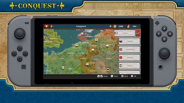 European Conqueror X (The Switch version of European War 6 is coming now!) смотреть онлайн