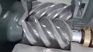 Винтовой газовый компрессор