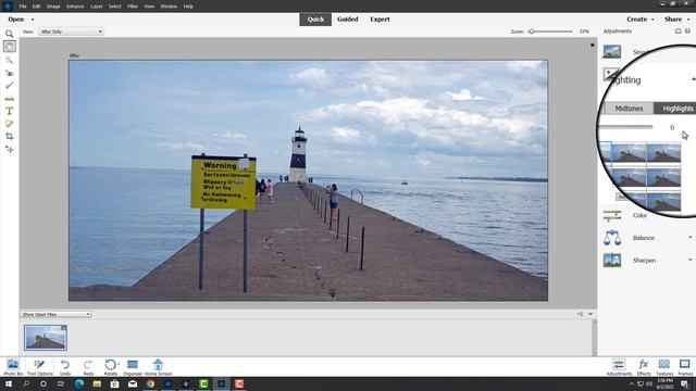 How to use Quick Adjustments in Photoshop Elements смотреть онлайн