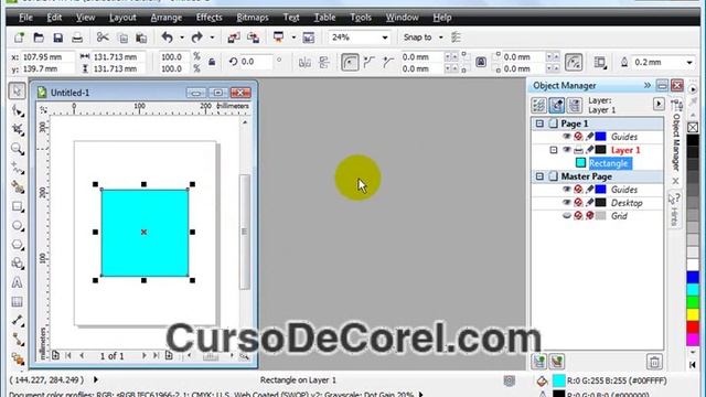 Detalles Sobre el Color en Corel Draw X5 Curso Video Tutori смотреть онлайн