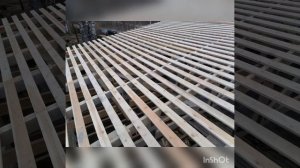 Строительство крыши гаража, обрешетка.