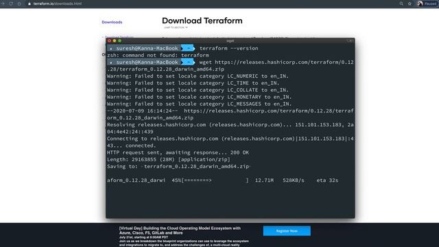 [ Terraform 1.1 ] How to Install Terraform on Mac OS | Install Terraform on Mac. смотреть онлайн
