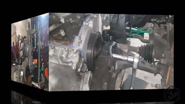 Chaine de distribution Mercedes classe B, W245. PARTIE 5. poulie damper, pompe à vide смотреть онлайн