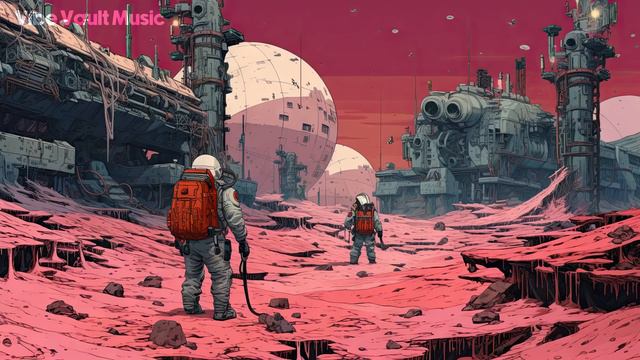 Sci Fi Lofi Art | Out of This World Concept Art and Lofi Beats смотреть онлайн