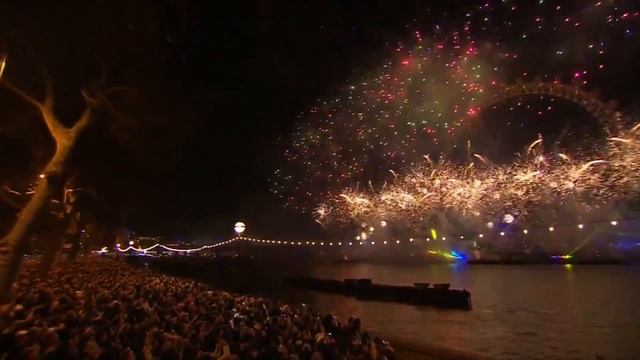 Новогодний фейерверк в Лондоне 2017. Allvideo. смотреть онлайн