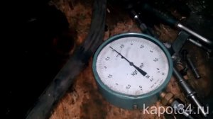 Форд Транзит 2,2 155л с  проверка давления масла после капремонта