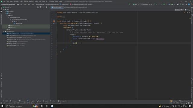 Part 12 : Android Jetpack Compose Master Course Circular Progress Indicator смотреть онлайн