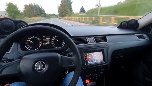 Car Audio polska 3way Brax Matrix SKODA RAPID смотреть онлайн