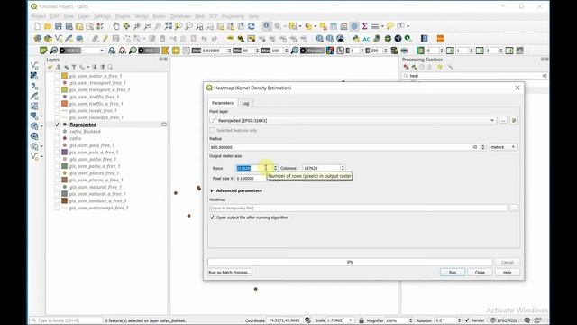 Module 9: Heat Mapping in QGIS 3.4 смотреть онлайн
