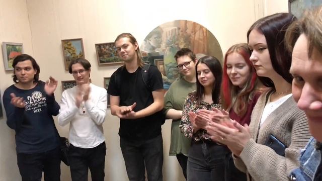 Открытие выставки «В поисках себя» в Доме художника 21.11.2023 г.