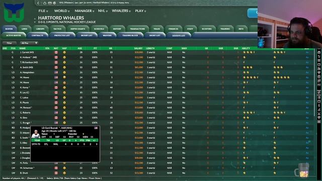 Let's Play Franchise Hockey Manager 9 (FHM9) Hartford Whalers Historical (Ep.1) смотреть онлайн