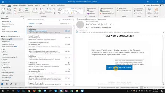 Nextcloud - Passwort reset смотреть онлайн