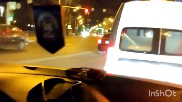 Немного вечерней Уфы из окна автомобиля 👍❤️❤️ смотреть онлайн