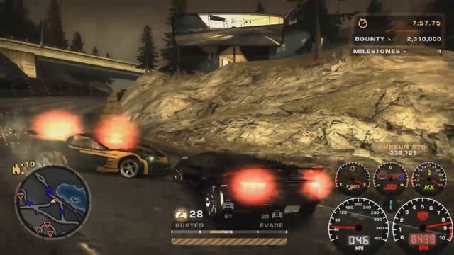 Would YOU Survive Heat Level 10? | NFS Most Wanted 2005 смотреть онлайн