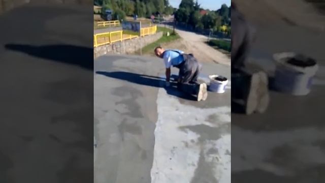 Работа в поьше,Шпаклевали потолок под покраску, смотреть онлайн
